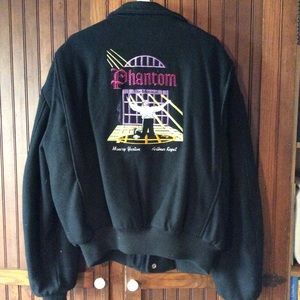 Fabulous vintage phantom of the opera wool jacket